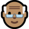 Old Man - Medium emoji on Microsoft
